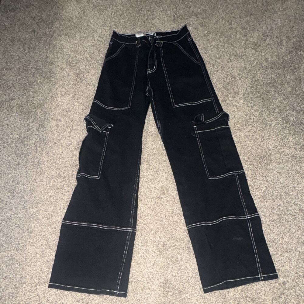 Aphrodite Black Cargo Pants Women's Size 7 (28)